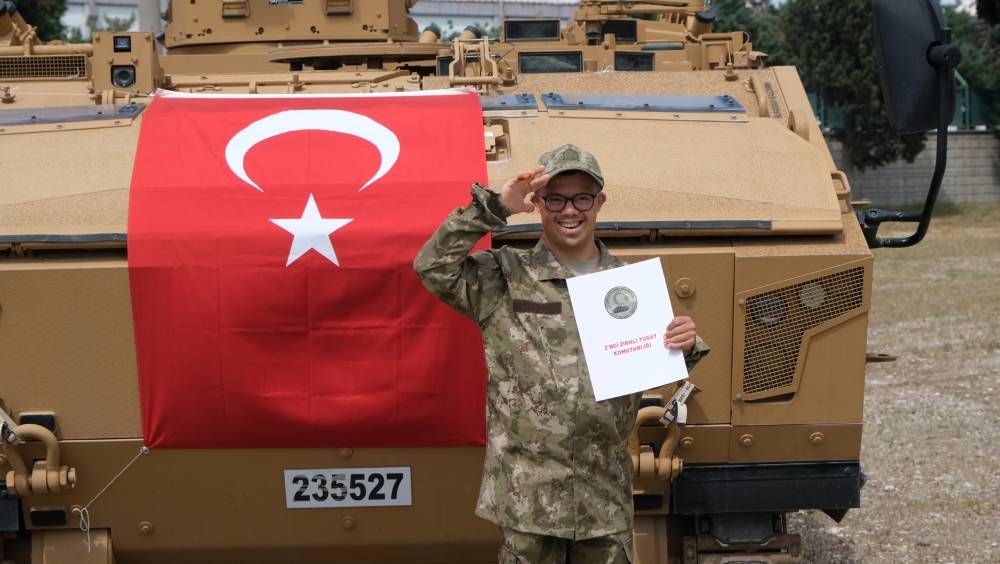 Hamidiye Bekir Topçuoğlu Özel Eğitim ve Rehabilitasyon Merkezi'nde
eğitim gören down