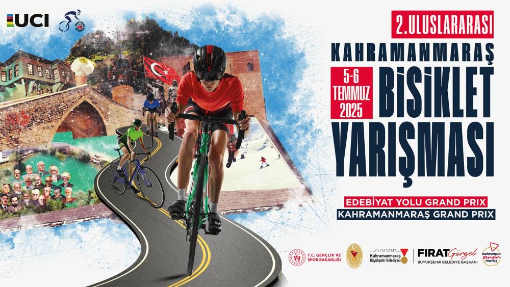 Kahramanmaraş, 5 - 6 Temmuz tarihlerinde 
2. Uluslararası Kahramanmaraş Bisiklet