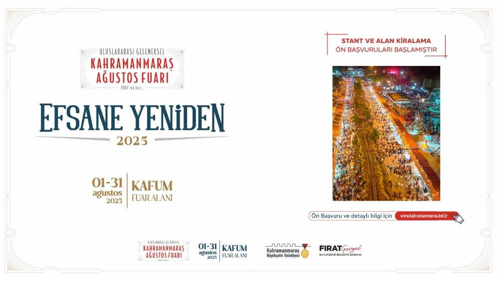 Büyükşehir Belediyesi tarafından 1 – 31 Ağustos tarihleri arasından KAFUM’da
düzenlenecek