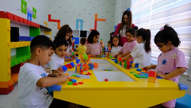 Onikişubat Belediyesi tarafından 5-6 yaş arası çocuklara yönelik hayata geçirilen