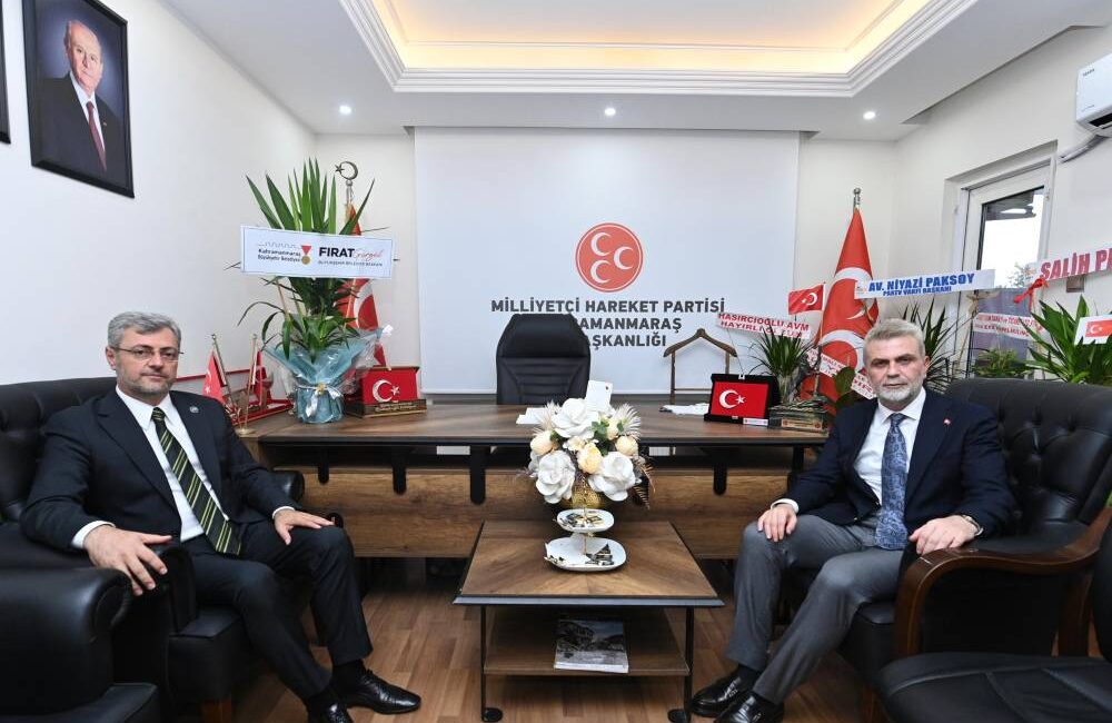 MHP Kahramanmaraş İl Başkanlığı görevine atanan Mansur Metehan’a hayırlı olsun