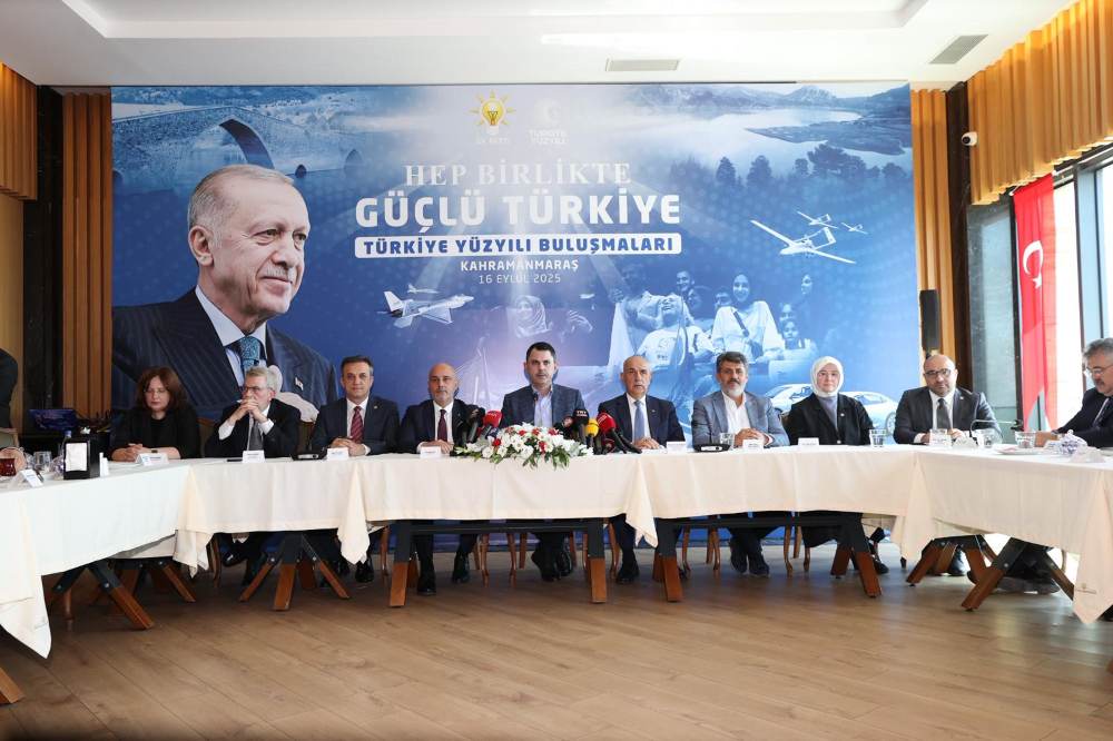 Çevre, Şehircilik ve İklim Değişikliği Bakanı Murat Kurum, Kahramanmaraş’ta gerçekleştirdiği