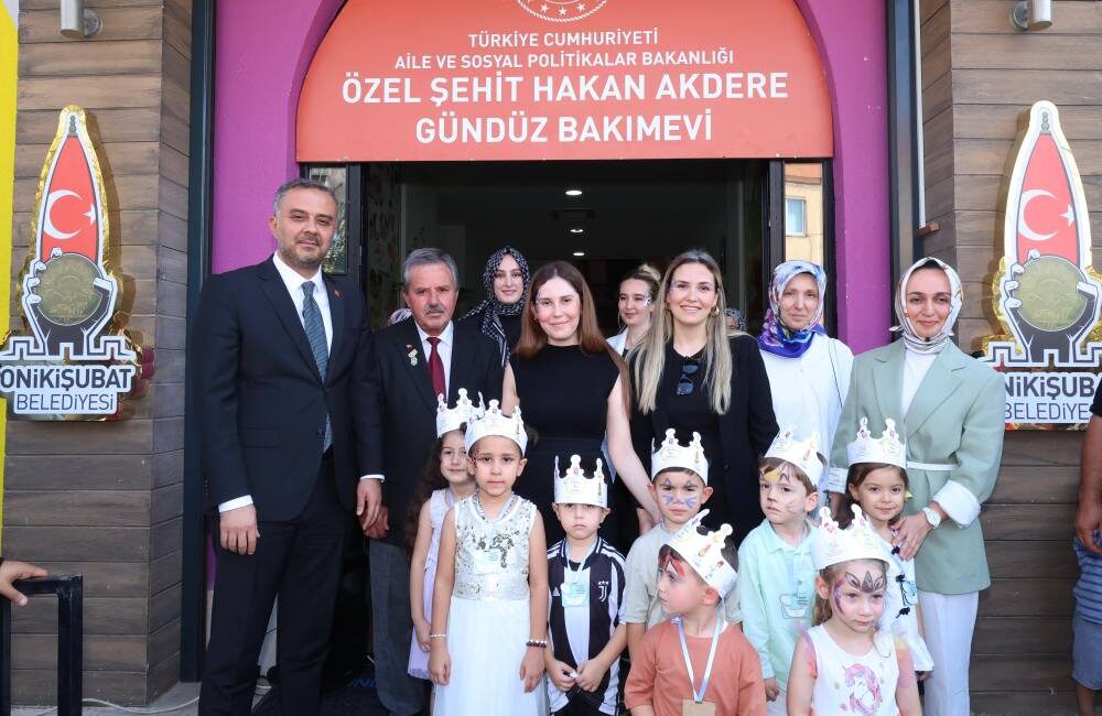 Onikişubat Belediye Başkanı Hanifi Toptaş, Şehit Hakan Akdere Gündüz Bakımevi’nde