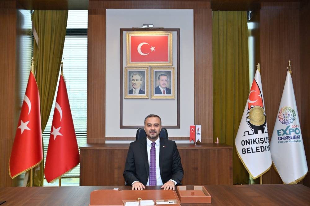 29 Ekim Cumhuriyet Bayramı dolayısıyla mesaj yayımlayan Onikişubat Belediye Başkanı