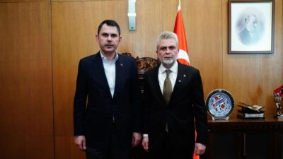 Başkan Görgel, Çevre, Şehircilik ve İklim Değişikliği Bakanı Murat Kurum’u