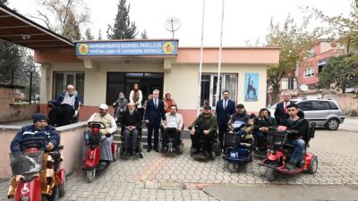 Başkan Görgel, Bedensel Engelliler Yardımlaşma ve Dayanışma Derneği’ni ziyaret ederek