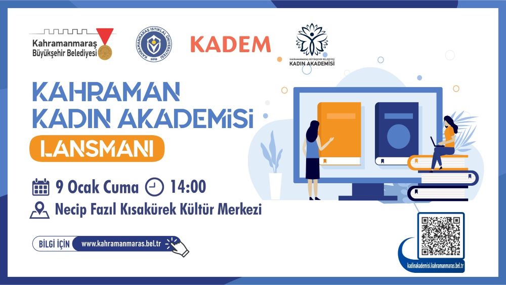Kahramanmaraş Büyükşehir Belediyesi öncülüğünde, Kahramanmaraş İstiklal Üniversitesi ve KADEM iş