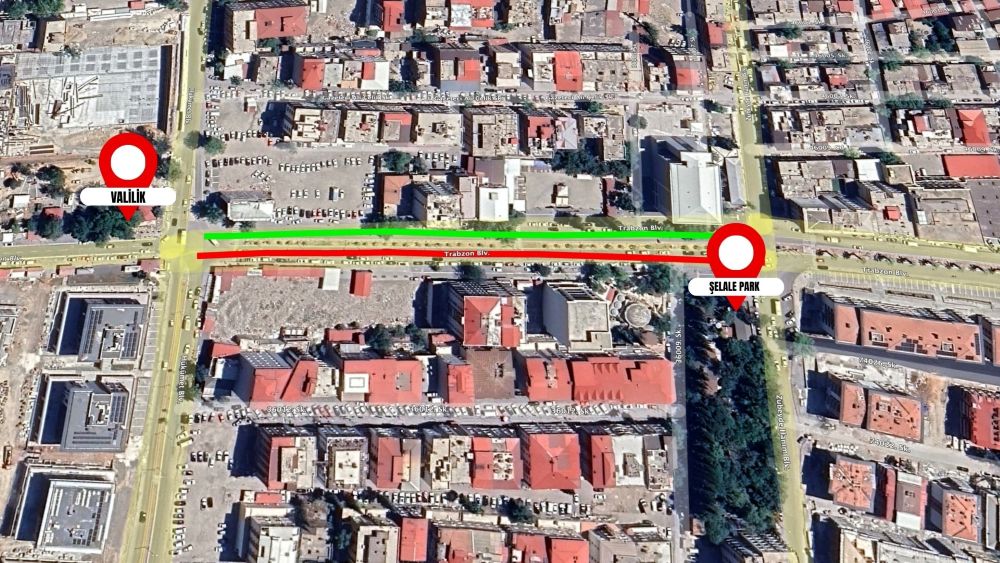 Büyükşehir Belediyesi, Valilik ile Şelale Park istikametinin 4 Şubat 2026