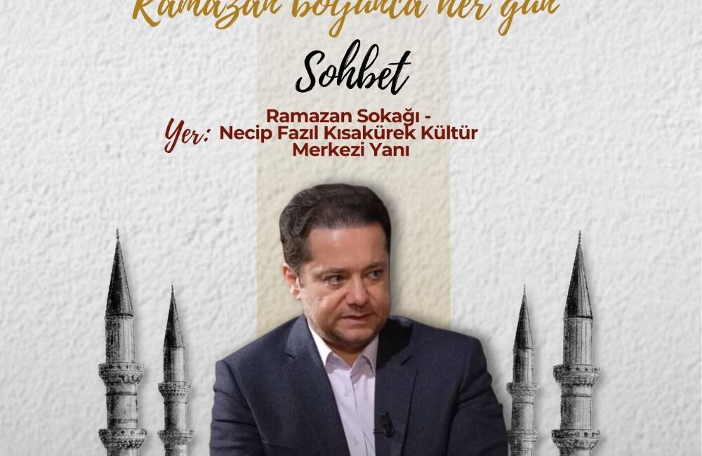 Büyükşehir Belediyesinin Ramazan etkinlikleri kapsamında 26 Şubat Perşembe günü
sevilen ilahiyatçılardan