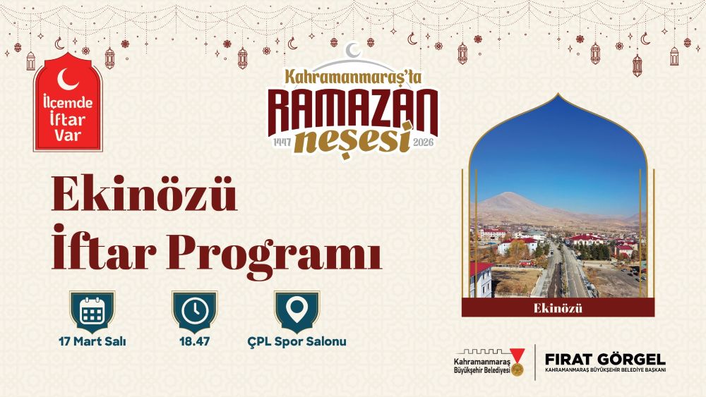 Büyükşehir Belediyesinin geleneksel hale getirdiği “İlçemde İftar Var” programının yeni
