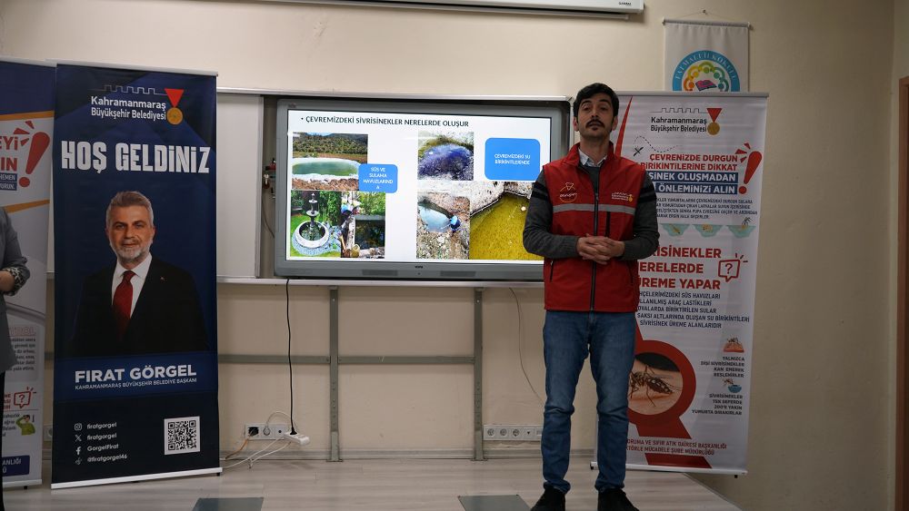 Halk sağlığını korumayı hedefleyen Büyükşehir Belediyesi, "Vektörle Mücadele" eğitim seminerleri