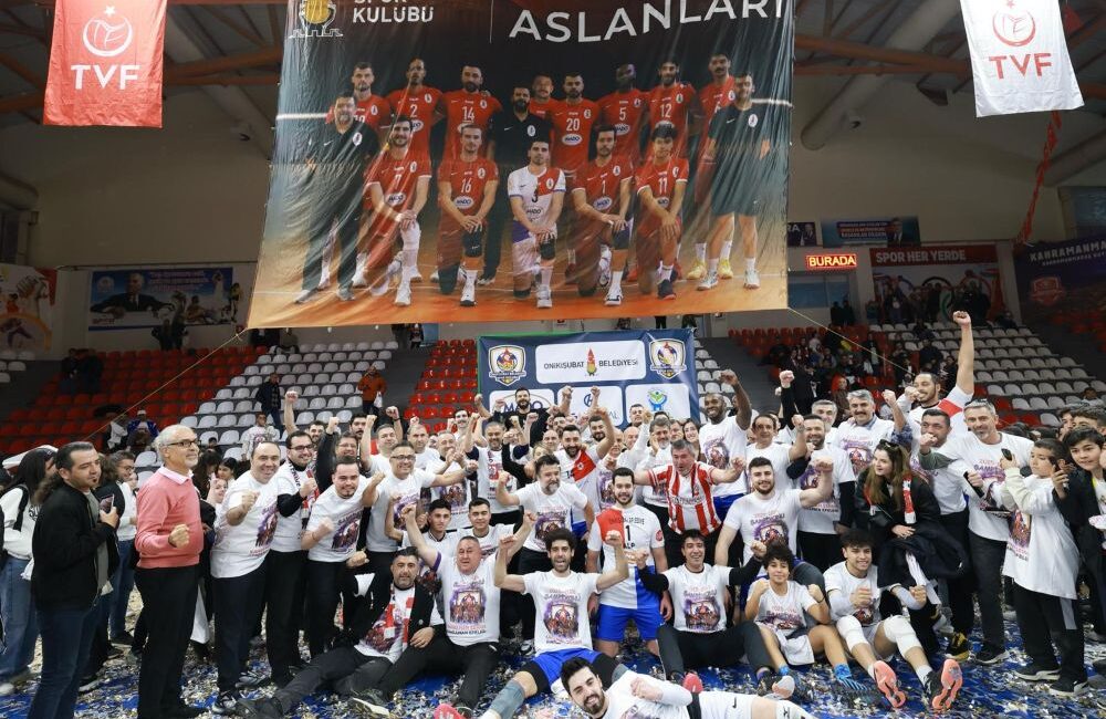 Erkekler 1. Ligi’nde şampiyonluğunu ilan eden Onikişubat Belediyespor, sezonun son