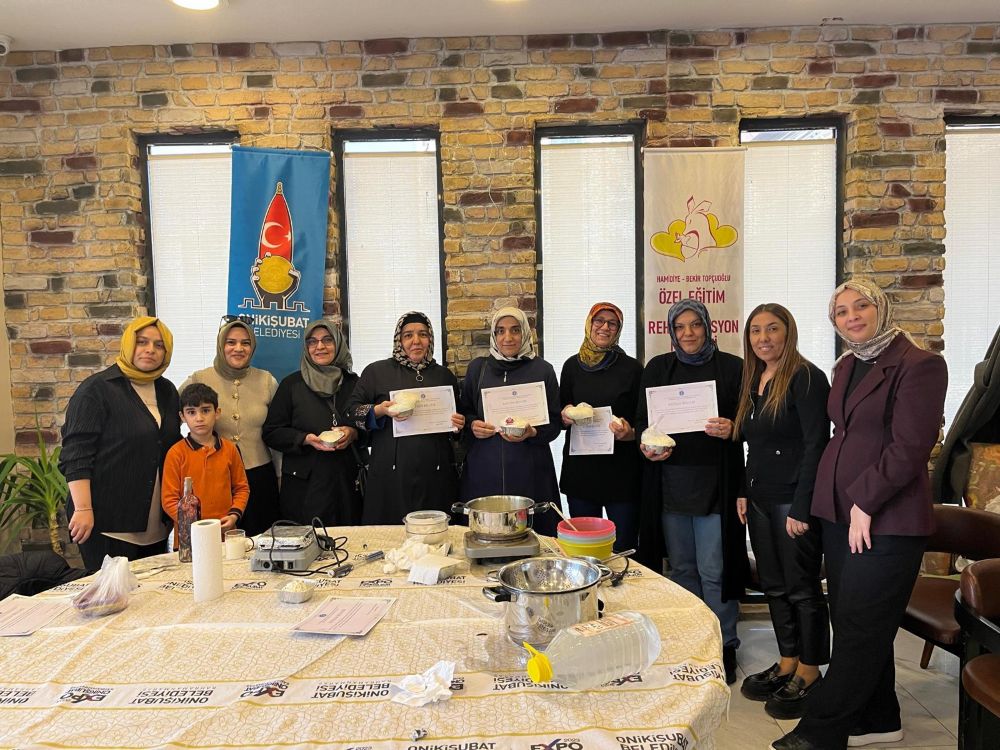 Onikişubat Belediyesi ve Kahramanmaraş İstiklal Üniversitesi iş birliğiyle düzenlenen atölyelerde