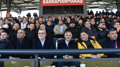 Büyükşehir Belediye Başkanı Fırat Görgel, kritik Play-Off müsabakaları öncesi Kahramanmaraş
