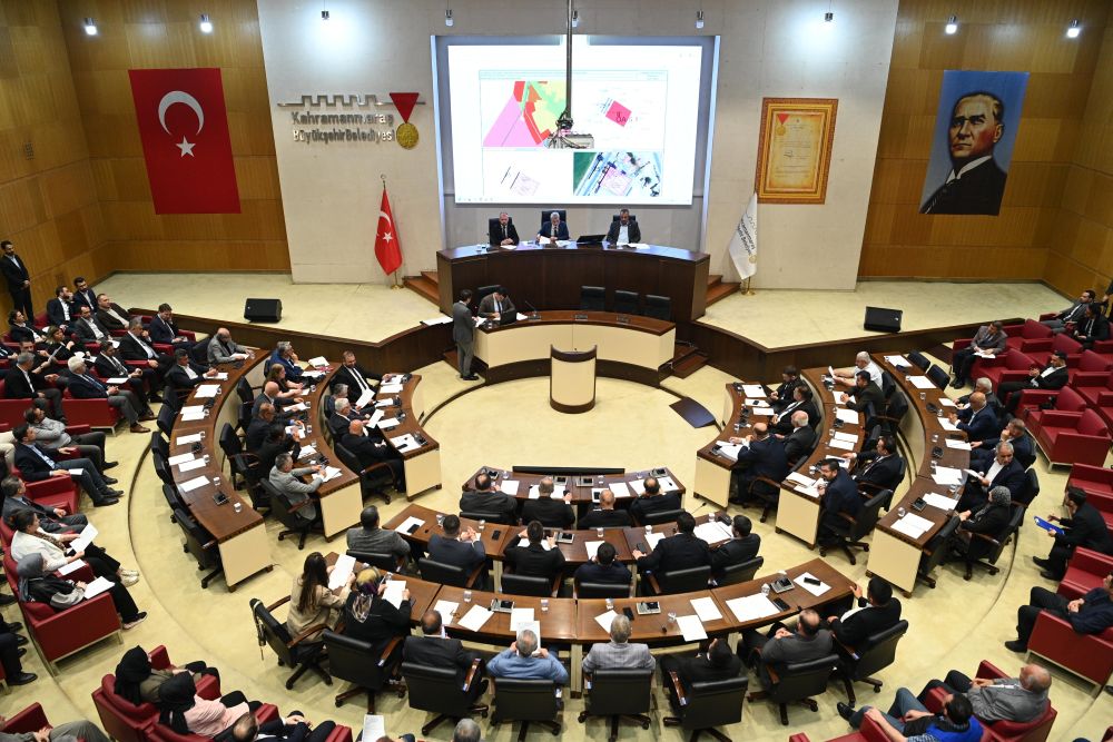 Kahramanmaraş Büyükşehir Belediye Başkanı Fırat Görgel başkanlığında toplanan Mayıs Ayı