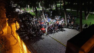 Kentin tarihi hafızasında özel bir yeri bulunan açık hava sineması