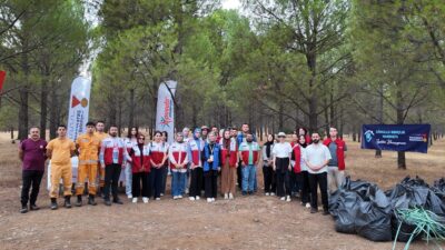 Dünya Temizlik Günü kapsamında Kapıçam Tabiat Parkı’nda bir araya gelen