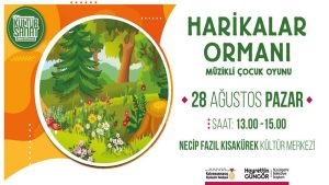 Büyükşehir Belediyesi, çocuk etkinlikleri kapsamında 28 Ağustos Pazar günü Necip