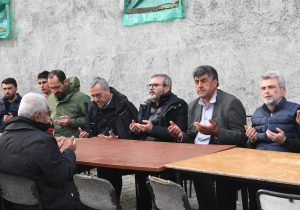 Büyükşehir Belediye Başkanı Hayrettin Güngör, Bulutoğlu ve Şahinkayası’nda vatandaşlarla bir