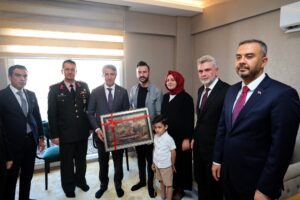 Başkan Görgel, 15 Temmuz Gazilerini Ziyaret Etti Kahramanmaraş Büyükşehir Belediye