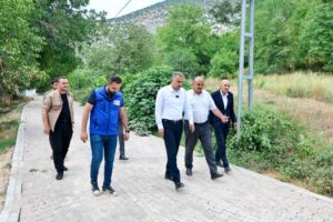 &nbsp; &nbsp; 6 Şubat depremlerinde zarar gören yollar başta olmak