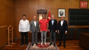 Kahramanmaraş Büyükşehir Belediye Başkanı Fırat Görgel, Paris 2024 Olimpiyat Oyunları’nda