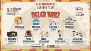 Uluslararası Kahramanmaraş Geleneksel Ağustos Fuarı açılışının heyecanı sürmeye devam ediyor. 