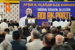 Kahramanmaraş Büyükşehir Belediye Başkanı Fırat Görgel, AK Parti Afşin İlçe