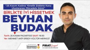 Kahramanmaraş Büyükşehir Belediyesi, 25 Kasım Kadına Yönelik Şiddete Karşı Uluslararası