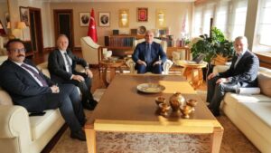 Kahramanmaraş Büyükşehir Belediye Başkanı Fırat Görgel, Kültür ve Turizm Bakanı