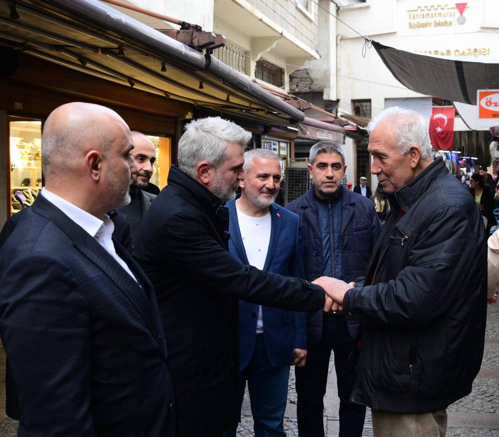 Kahramanmaraş Büyükşehir Belediye Başkanı Fırat Görgel, Kapalı Çarşı’yı ziyaret ederek