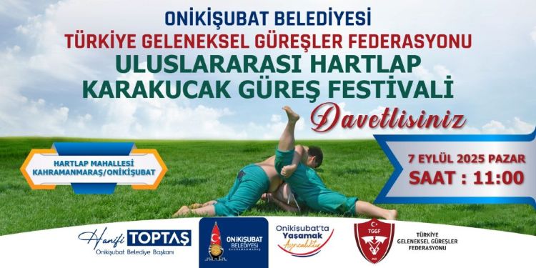 Onikişubat Belediyesi Geleneksel 
Karakucak Festivali Düzenliyor.