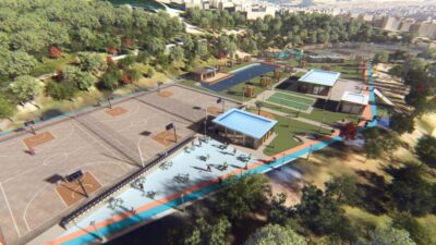 15 Temmuz Millet Bahçesi’nde başlatılan dönüşüm çalışmalarıyla
 spor ve sosyal