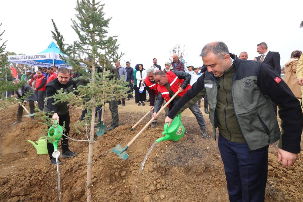 Onikişubat Belediyesi, Onikişubat Kaymakamlığı ve Onikişubat Orman İşletme Müdürlüğü iş
birliğiyle