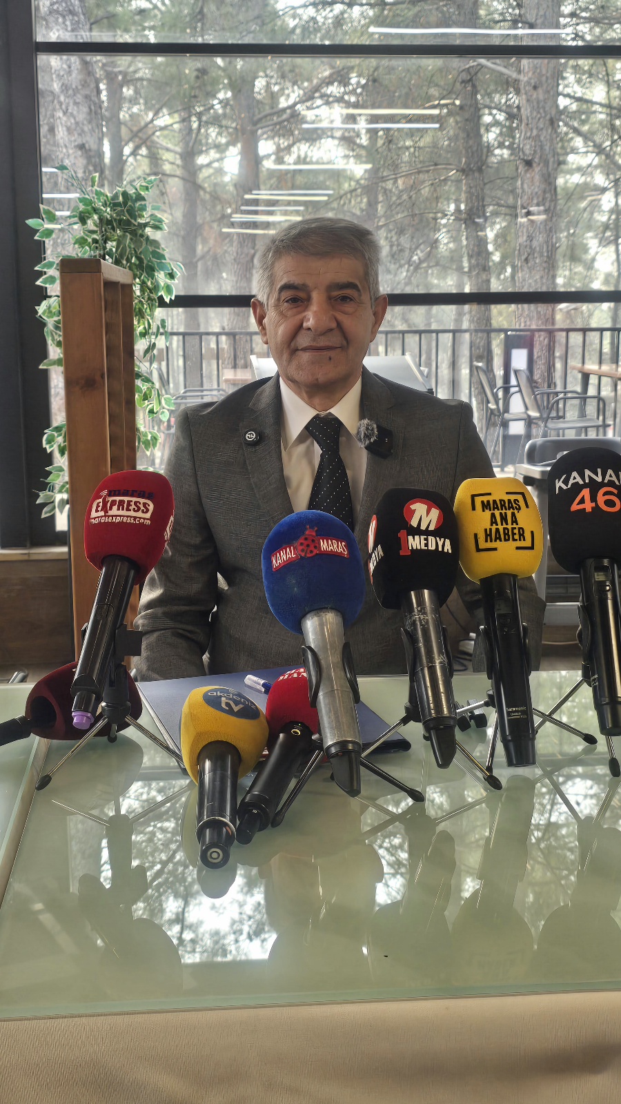 Kahramanmaraş Attarlar Odası Başkanı Cuma Güler, basın mensuplarıyla biraraya geldi.