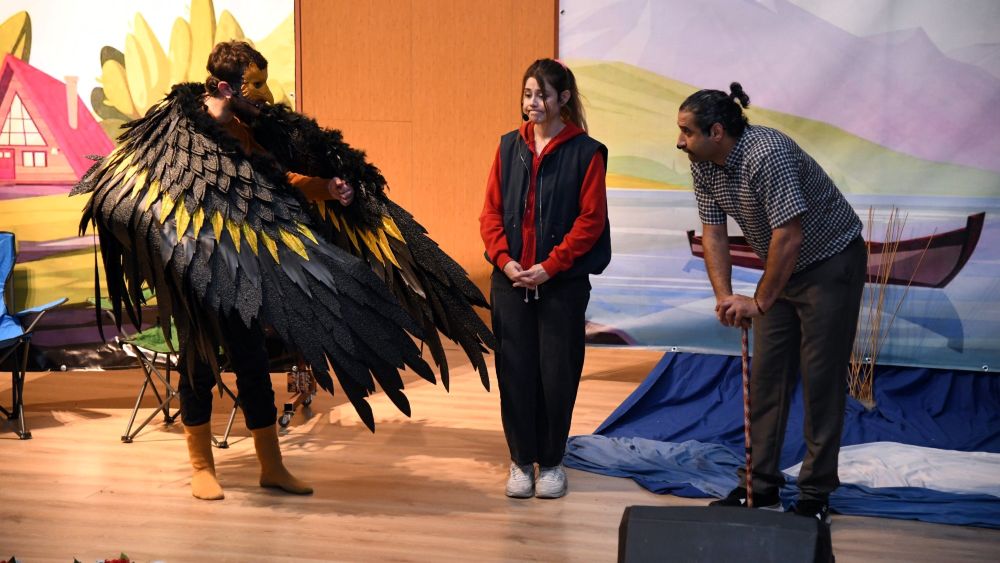 Büyükşehir Belediyesi ve Hollanda Büyükelçiliği iş birliğiyle sahnelenen çocuk oyunu,