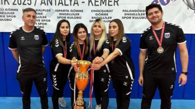 Büyükşehir Belediyesi Kadın Goalball Takımı, Kadınlar 1. Lig’de tüm rakiplerini