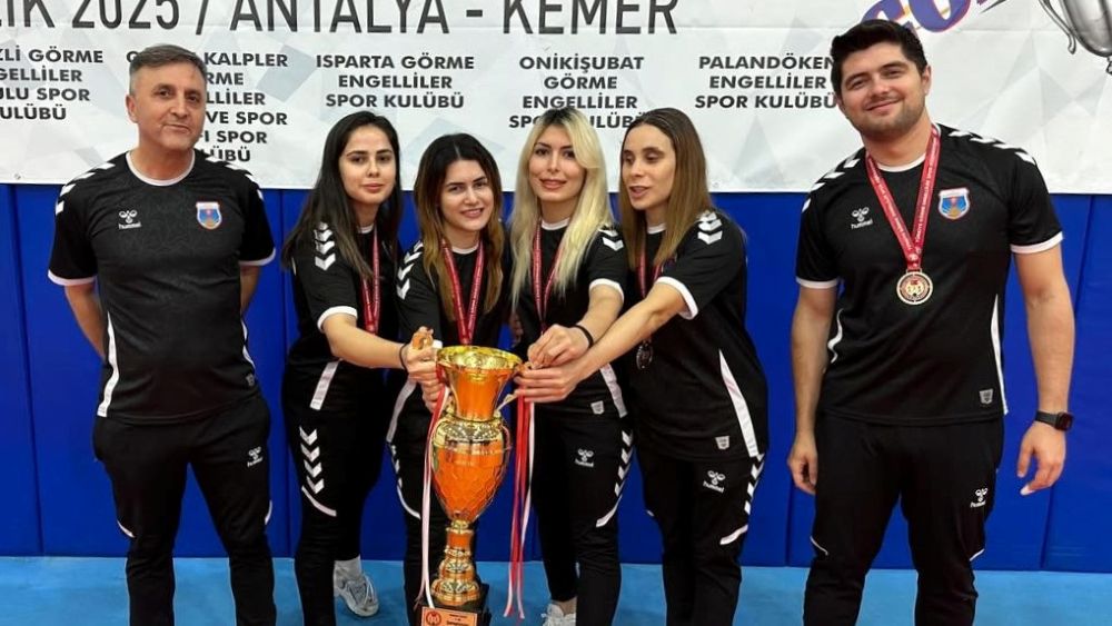 Büyükşehir Belediyesi Kadın Goalball Takımı, Kadınlar 1. Lig’de tüm rakiplerini