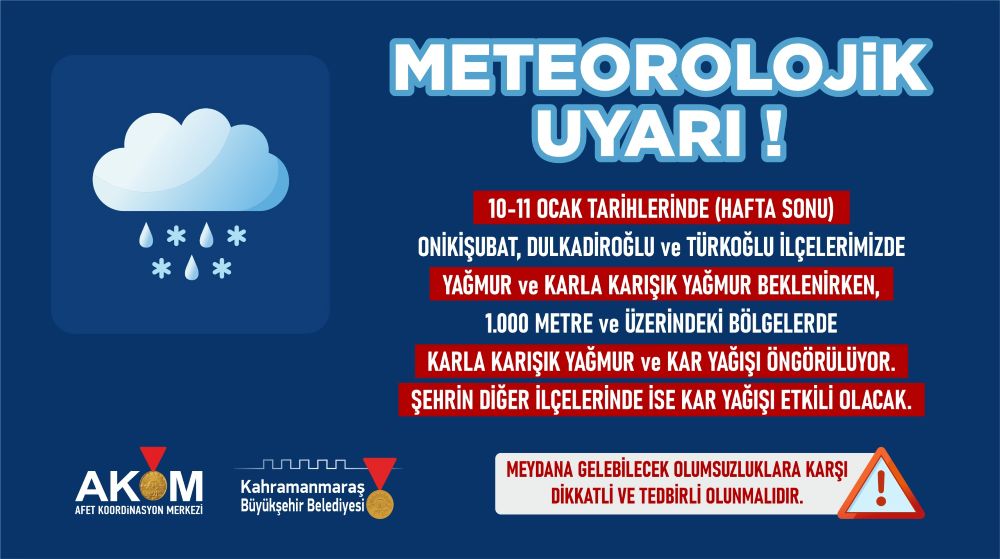Kahramanmaraş Büyükşehir Belediyesi Afet Koordinasyon Merkezi (AKOM), 10 ve 11