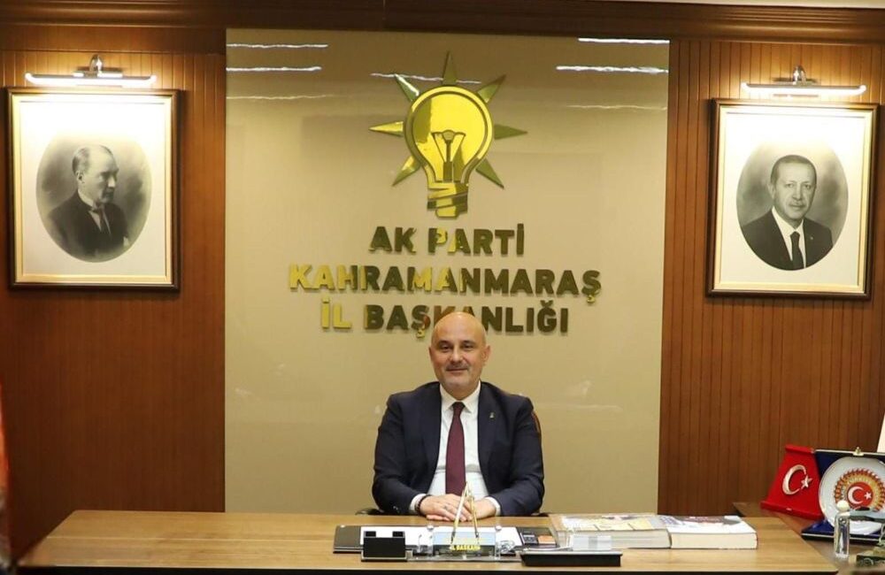 AK Parti Kahramanmaraş İl Başkanı M.Burak Gül, yeni yıl dolayısıyla