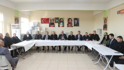 Dulkadiroğlu Belediye Başkanı Mehmet Akpınar, haftalık olarak düzenlenen mahalle toplantıları