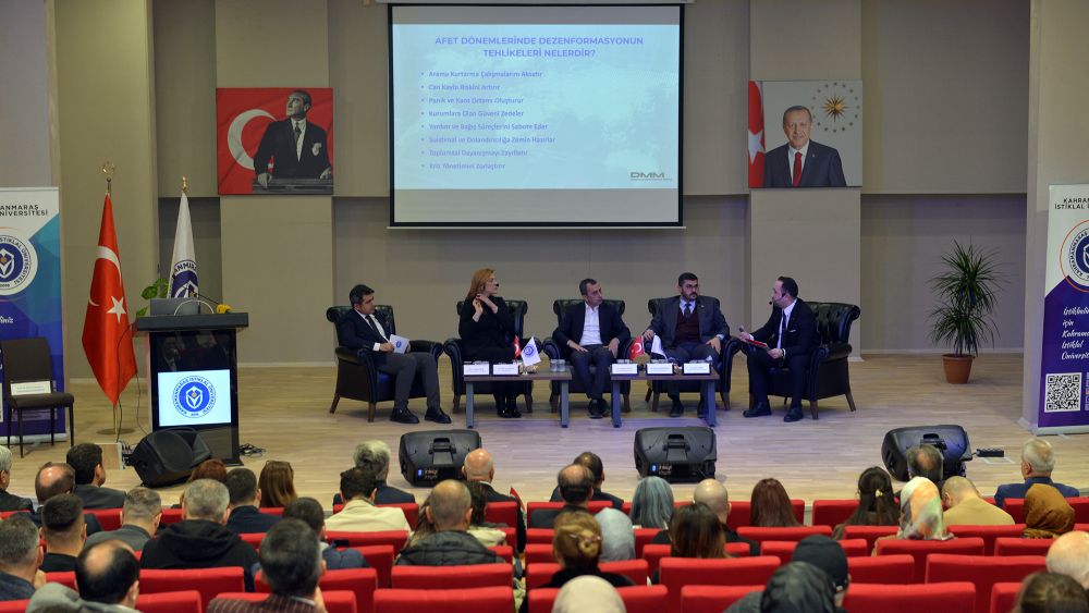 Büyükşehir Belediyesi, Cumhurbaşkanlığı İletişim Başkanlığı ve Kahramanmaraş
İstiklal Üniversitesi (KİÜ) iş