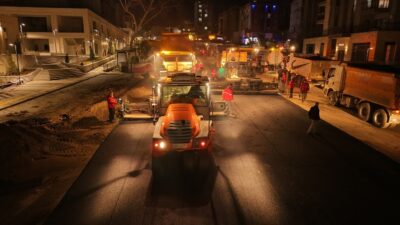 Kahramanmaraş Büyükşehir Belediyesi, altyapısı tamamlanan arterleri kalıcı ve modern üstyapıyla