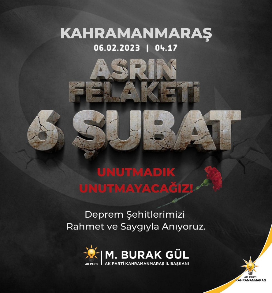 “Bu şehir acıyı da bilir, küllerinden doğmayı da…” &nbsp; AK