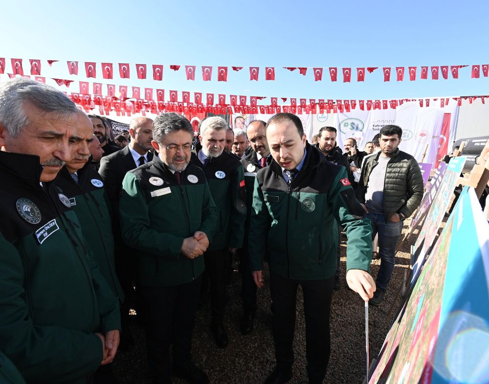 Tarım ve Orman Bakanı İbrahim Yumaklı, Kahramanmaraş’ın içmesuyu sorununu uzun