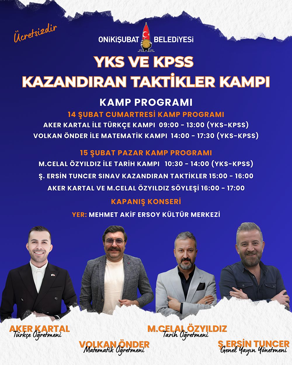 Onikişubat Belediyesi, Başkan Hanifi Toptaş öncülüğünde gençlerin eğitim yolculuğuna destek