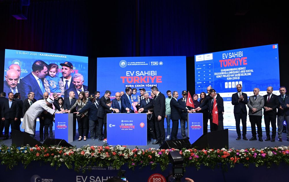 “Yüzyılın Konut Projesi” kapsamında Kahramanmaraş’ta inşa edilecek 8 bin 195