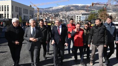 Büyükşehir Belediye Başkanı Fırat Görgel, Vali Mükerrem Ünlüer ve İl