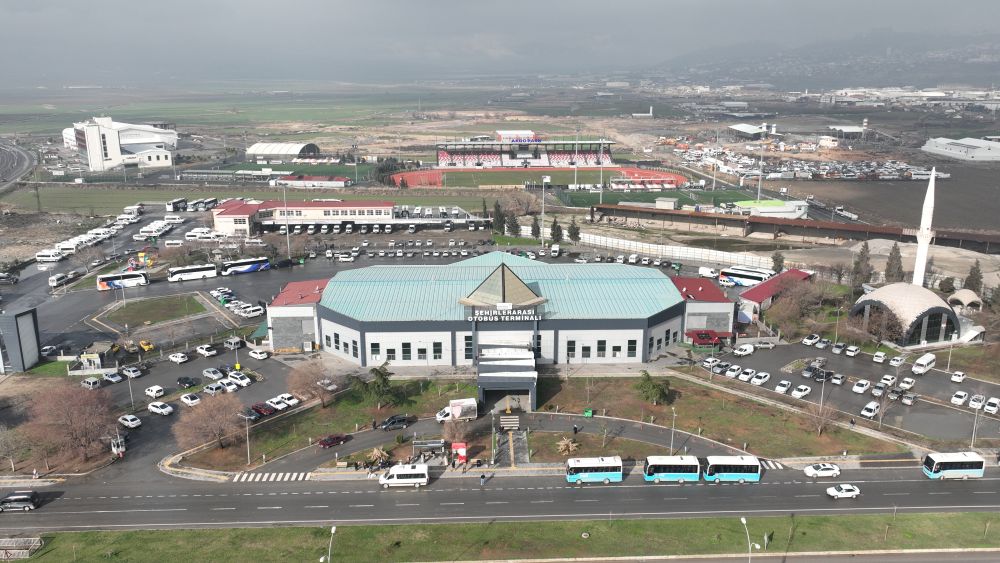 Şehrin ulaşım ağının kalbi konumundaki Şehirlerarası Otobüs Terminali, 2025 yılı
boyunca