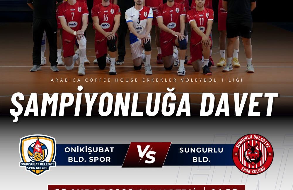 Onikişubat Belediyespor, Arabica Coffee House Erkekler 1. Ligi’nde sezon boyunca